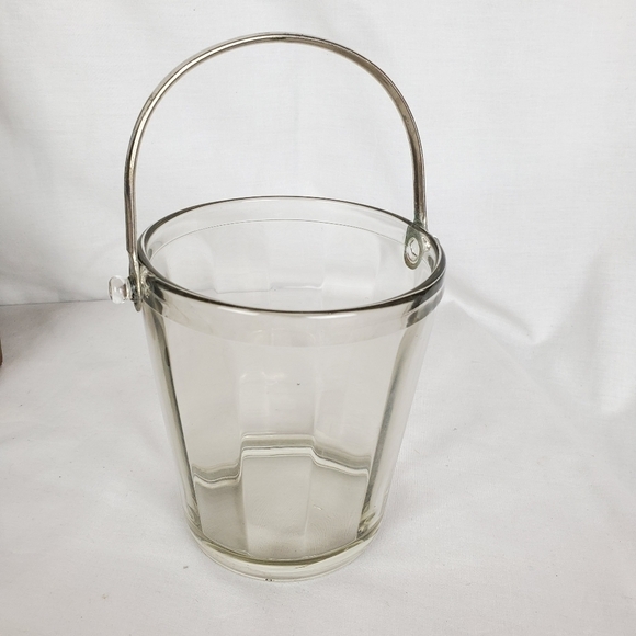 VTG depression era spirits Glass Ice Bucket - Picture 3 of 8
